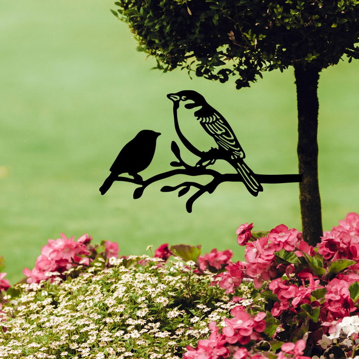 Aberto Design Bird On The Branch 02 - Negro